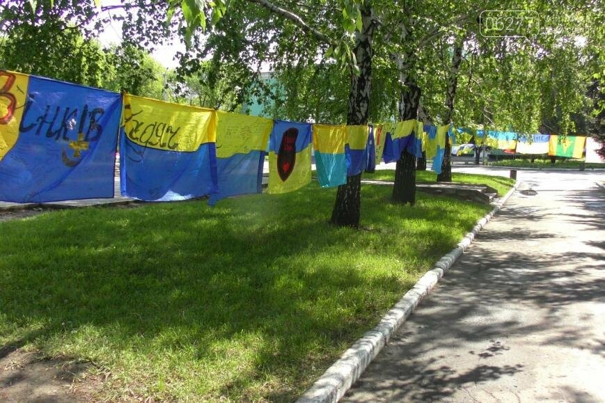 Флаги от Доброполья и Добропольского района добавили в кол..., фото-11 Флаги от Доброполья и Добропольского района добавили в коллекцию "Великої української ходи", фото-11
