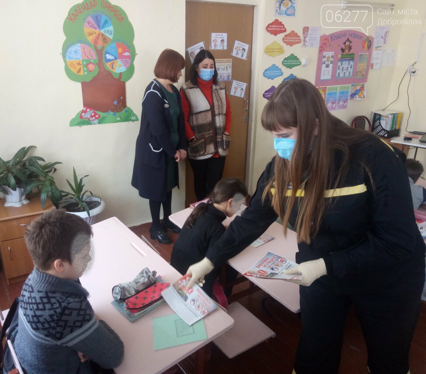 Як діяти у разі виявлення вибухових предметів: рятувальники Добропільщи провели інтруктаж для школярів, фото-2