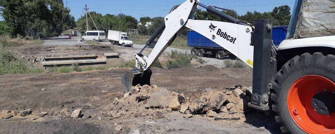Добропільський район: міст поблизу Ганнівки невдовзі відбудують Добропільський район: міст поблизу Ганнівки невдовзі відбудують , Анна Онипко