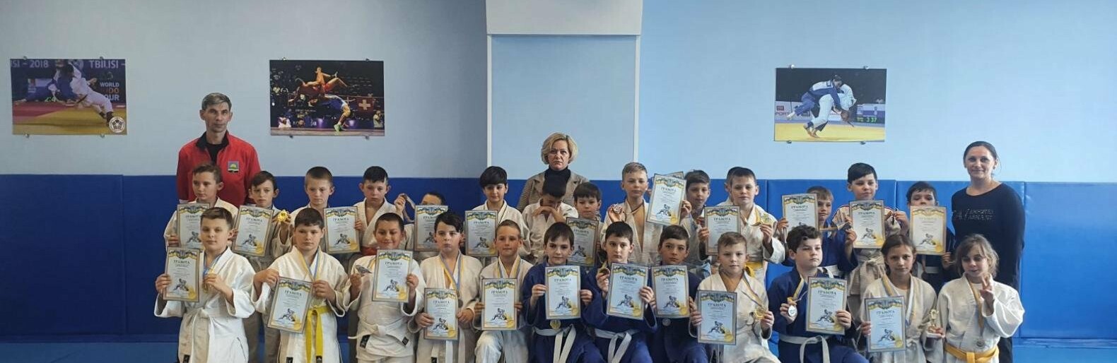  Відкрита першість ДЮСШ з дзюдо  відбулась у Добропіллі